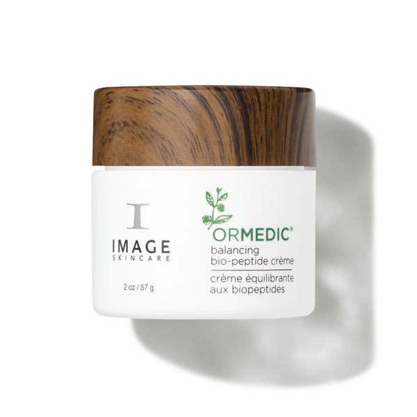 Geniet van de voordelen van ORMEDIC - Balancing Bio-Peptide Crème van Image Skincare. De ultieme nachtcrème voor anti-aging en intensieve hydratatie bij een droge huid.